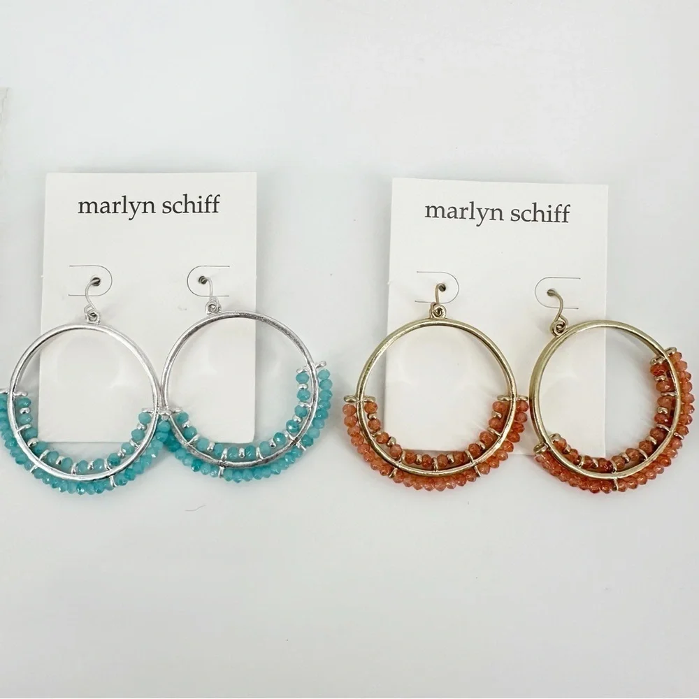 NWT Marlyn Schiff Dangle Earring Bundle